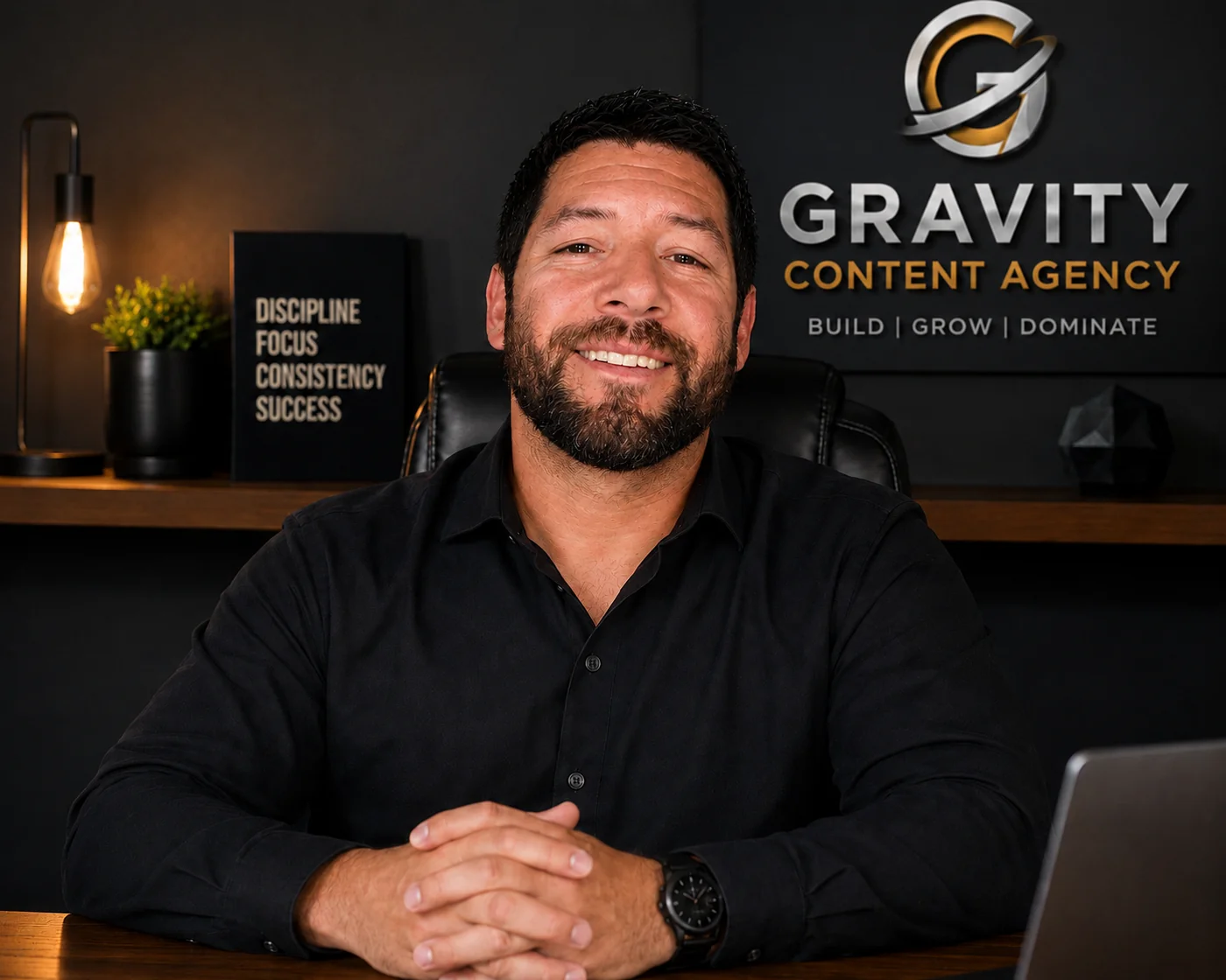 Professional headshot of Jose Hernandez, founder of Gravity Content Agency